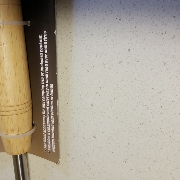 Telescopic Stainless Steel BBQ Fork - Picture 4 of 5